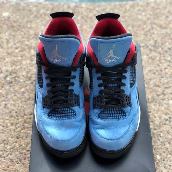 Air Jordan 4 Retro Trqvis Scott Cactus Jack - Picture 3 of 7